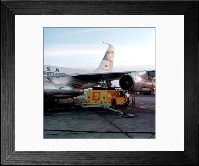 Framed Print : Boeing 707-330B D-ABOV Framed Print : Boeing 707-330B D-ABOV