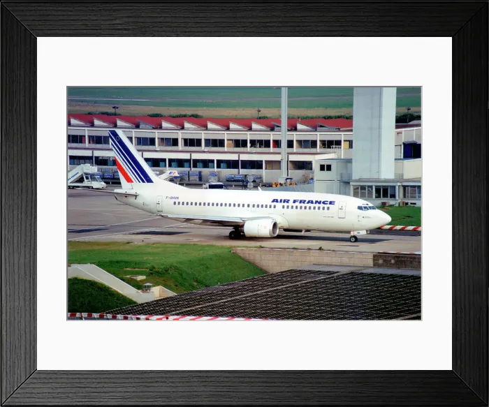 Framed Print : Boeing 737-300 F-GHVN Framed Print : Boeing 737-300 F-GHVN