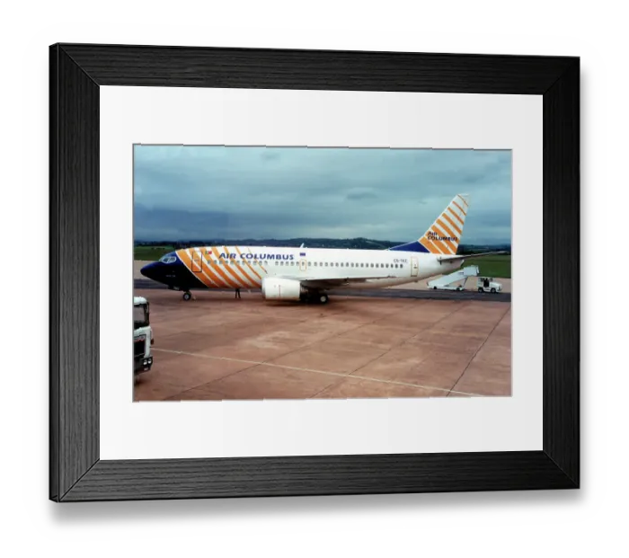 Framed Print : Boeing 737-300 CS-TKC Framed Print : Boeing 737-300 CS-TKC