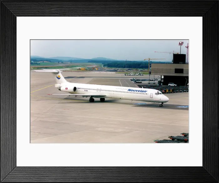 Framed Print : McDonnell Douglas MD-83 EI-CNO Framed Print : McDonnell Douglas MD-83 EI-CNO