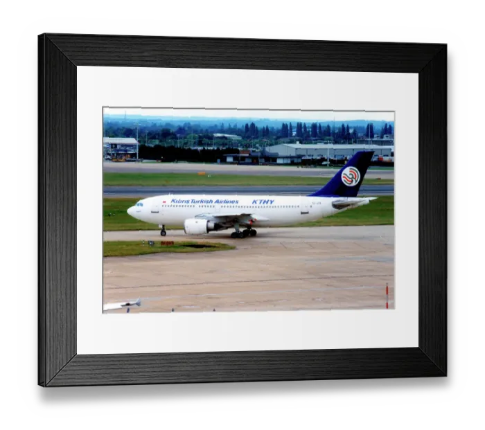 Framed Print : Airbus A310 TC-JYK Framed Print : Airbus A310 TC-JYK