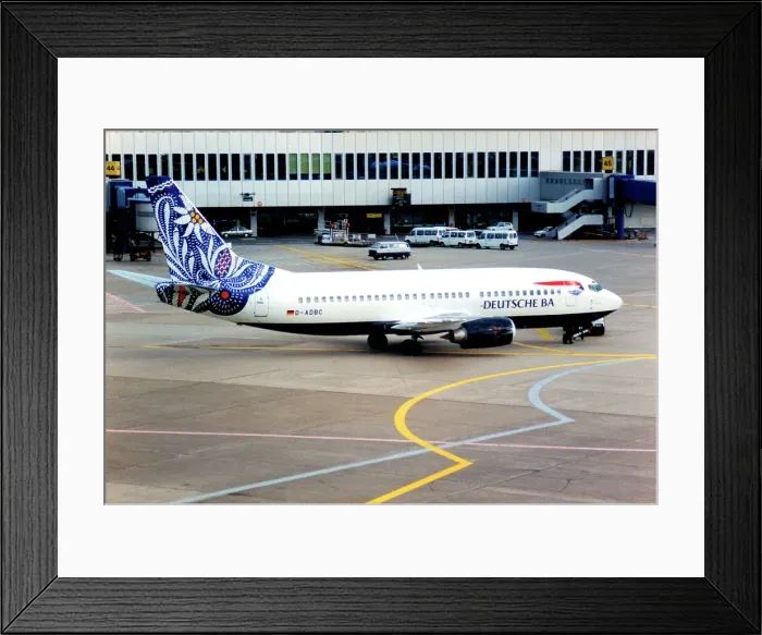 Framed Print : Boeing 737-300 D-ADBC Framed Print : Boeing 737-300 D-ADBC