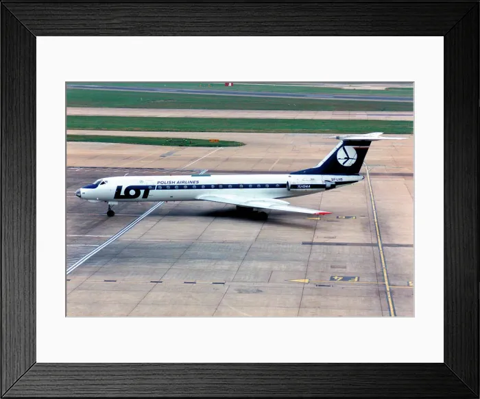 Framed Print : Tupolev Tu-134A SP-LHB Framed Print : Tupolev Tu-134A SP-LHB