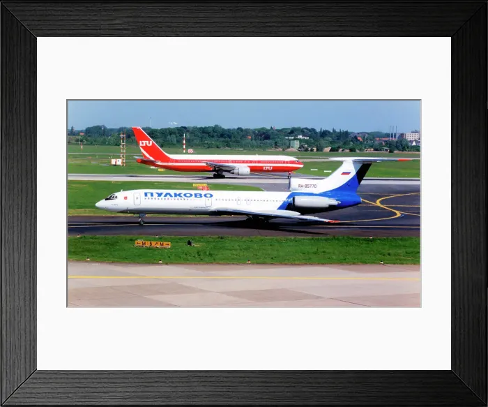 Framed Print : Tupolev Tu-154M RA-85770 Framed Print : Tupolev Tu-154M RA-85770