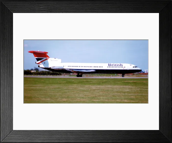 Framed Print : Hawker Siddeley HS.121 Trident 3B G-AWZH Framed Print : Hawker Siddeley HS.121 Trident 3B G-AWZH