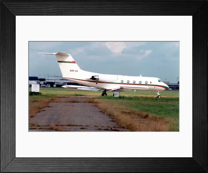 Framed Print : Grumman G-1159 Gulfstream II SP A4O-AA Framed Print : Grumman G-1159 Gulfstream II SP A4O-AA