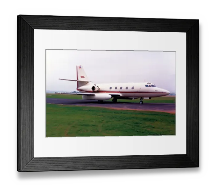Framed Print : Lockheed L-1329 JetStar 8 N801 Framed Print : Lockheed L-1329 JetStar 8 N801