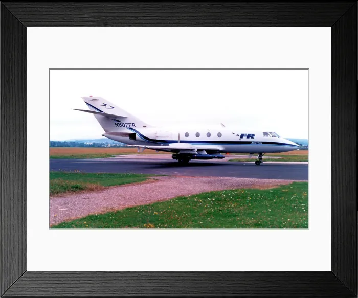 Framed Print : Dassault Falcon 20DC N907FR Framed Print : Dassault Falcon 20DC N907FR