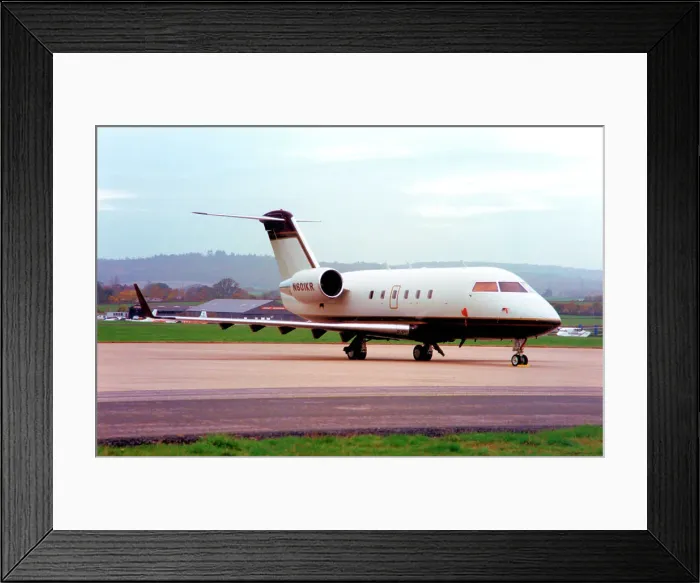 Framed Print : Canadair Challenger 601-3A N601KR Framed Print : Canadair Challenger 601-3A N601KR