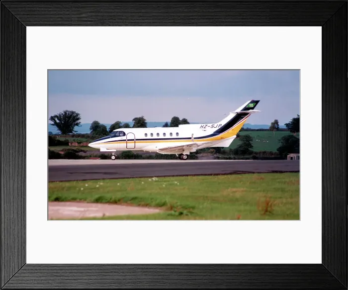 Framed Print : Bae 125 Series 800B HZ-SJP Framed Print : Bae 125 Series 800B HZ-SJP