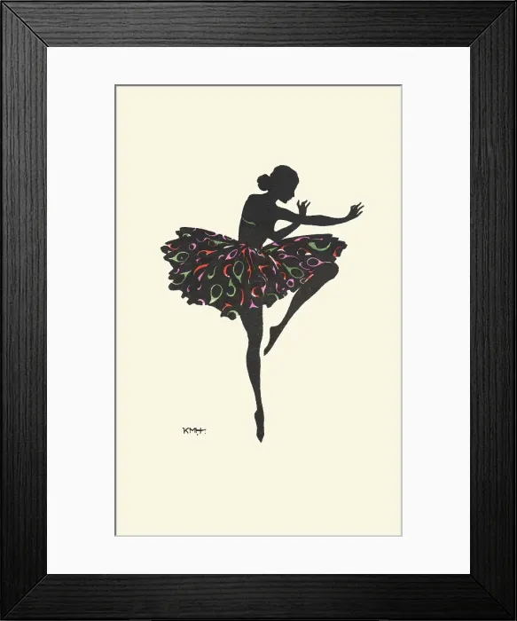 Framed Print : Silhouette - Postcard Design Framed Print : Silhouette - Postcard Design