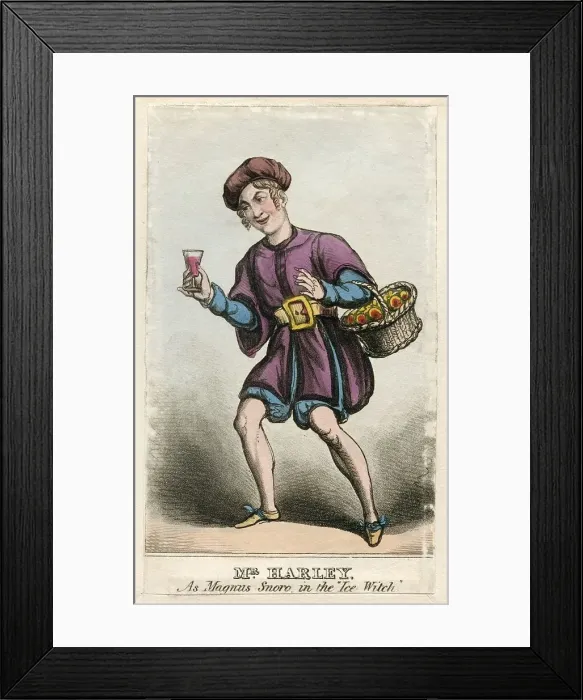 Framed Print : John Pritt Harley as Magnus Snore in the Ice Witch Framed Print : John Pritt Harley as Magnus Snore in the Ice Witch