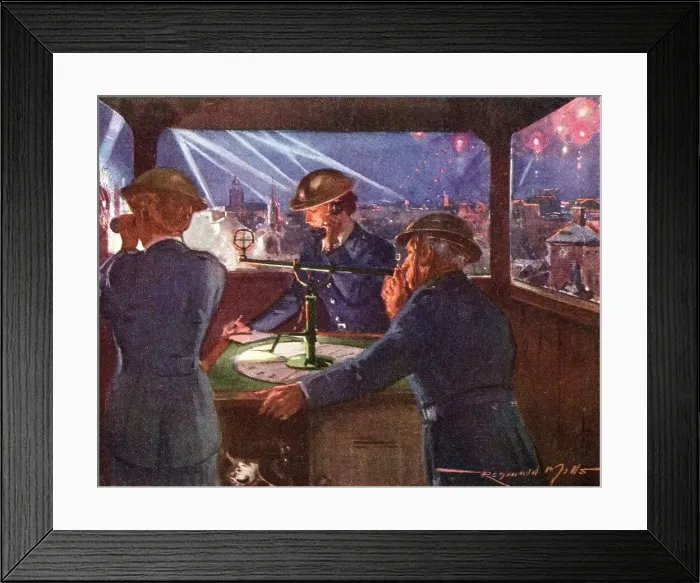Framed Print : WWII National Fire Service Observation Post Framed Print : WWII National Fire Service Observation Post
