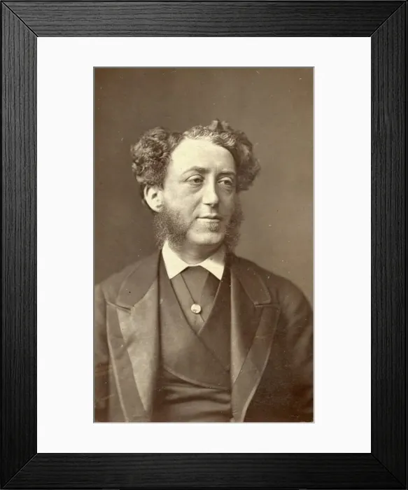 Framed Print : Baron Albert Grant, promoter, entrepreneur and politician Framed Print : Baron Albert Grant, promoter, entrepreneur and politician