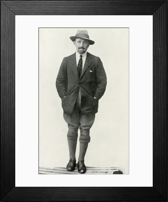 Framed Print : Air Commodore Charles Rumney Samson British aviation pioneer Framed Print : Air Commodore Charles Rumney Samson British aviation pioneer