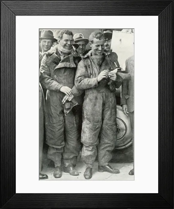Framed Print : Air Commodore Sir Charles Kingsford Smith, right Framed Print : Air Commodore Sir Charles Kingsford Smith, right