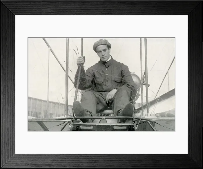 Framed Print : Claude Grahame-White, aviation pioneer Framed Print : Claude Grahame-White, aviation pioneer
