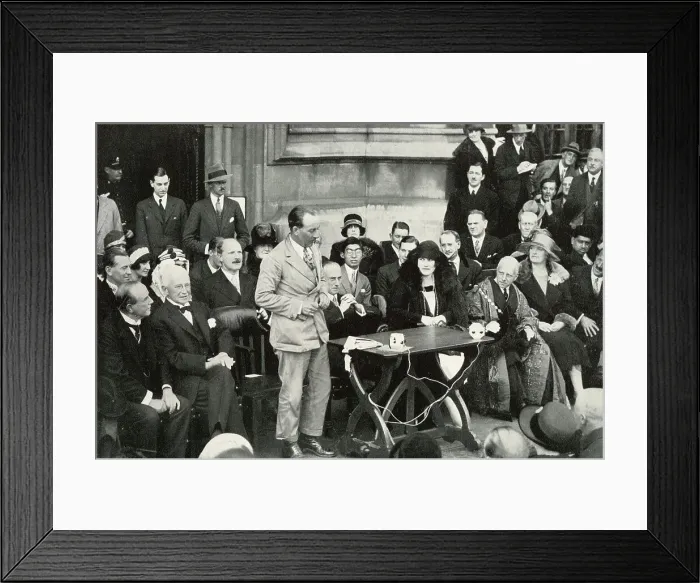 Framed Print : Reception for Sir Alan J. Cobham - Houses of Parliament Framed Print : Reception for Sir Alan J. Cobham - Houses of Parliament