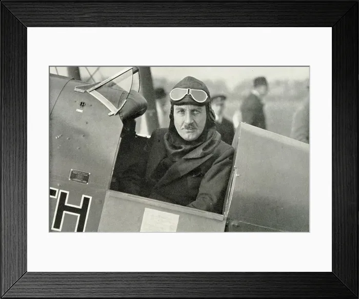 Framed Print : Sir Alan J. Cobham, English aviation pioneer Framed Print : Sir Alan J. Cobham, English aviation pioneer
