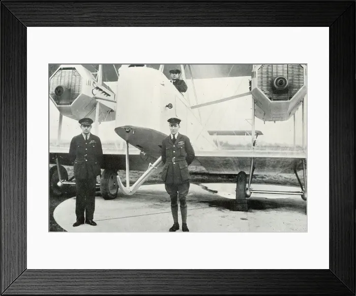 Framed Print : Sir Pierre Van Ryneveld, left, and Sir Christopher Brand Framed Print : Sir Pierre Van Ryneveld, left, and Sir Christopher Brand