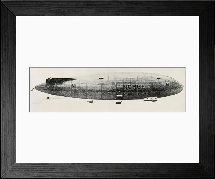 Framed Print : The Italian Airship Norge N1 Framed Print : The Italian Airship Norge N1
