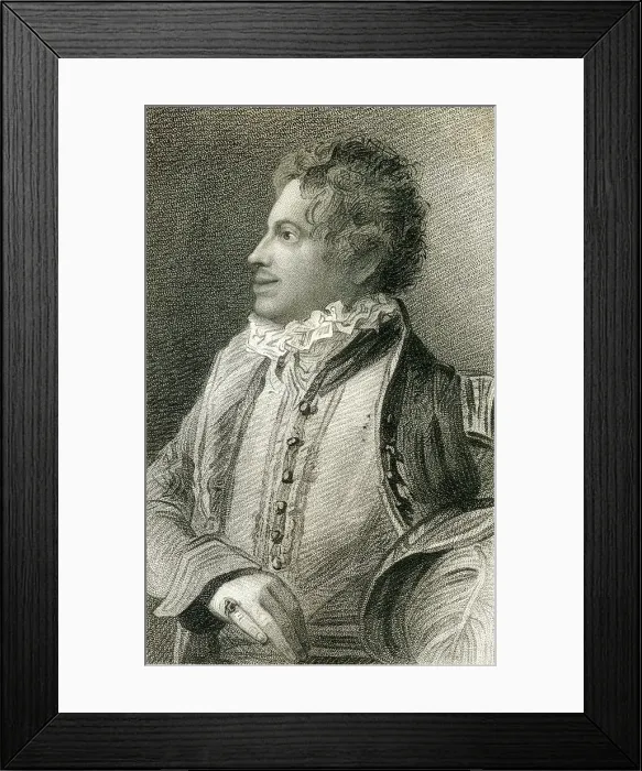 Framed Print : John Pritt Harley, comic actor and singer, as Lissardo Framed Print : John Pritt Harley, comic actor and singer, as Lissardo