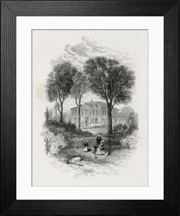 Framed Print : Longfellow House, Washington Framed Print : Longfellow House, Washington