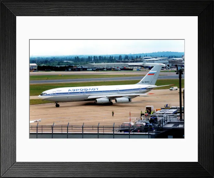 Framed Print : Ilyushin IL-86 RA-86103 Framed Print : Ilyushin IL-86 RA-86103