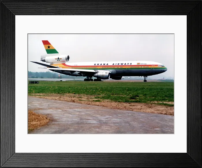 Framed Print : McDonnell Douglas DC-10-30 9G-ANA Framed Print : McDonnell Douglas DC-10-30 9G-ANA