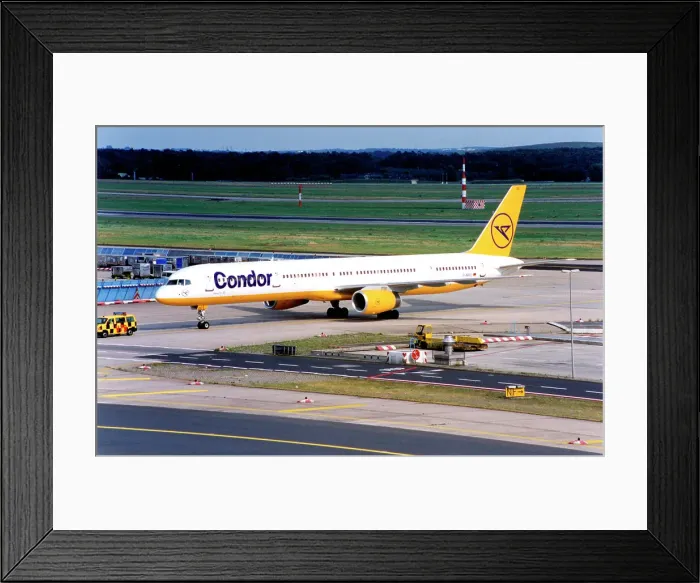 Framed Print : Boeing 757-330 D-ABOC