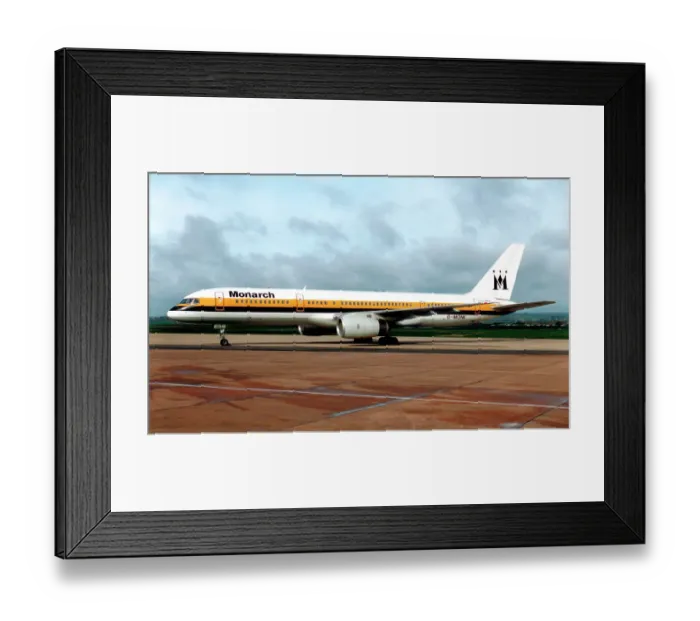 Framed Print : Boeing 757-2T7 G-MONK Framed Print : Boeing 757-2T7 G-MONK