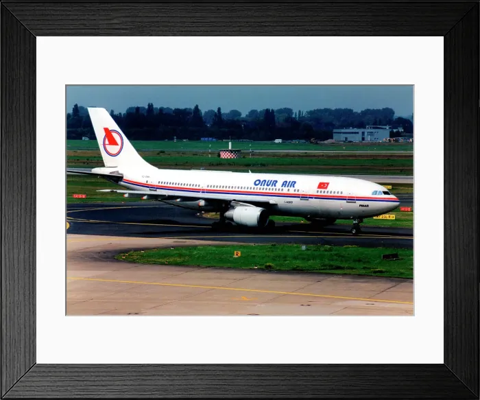 Framed Print : Airbus A300B4-103 TC-ONK Pinar Framed Print : Airbus A300B4-103 TC-ONK Pinar