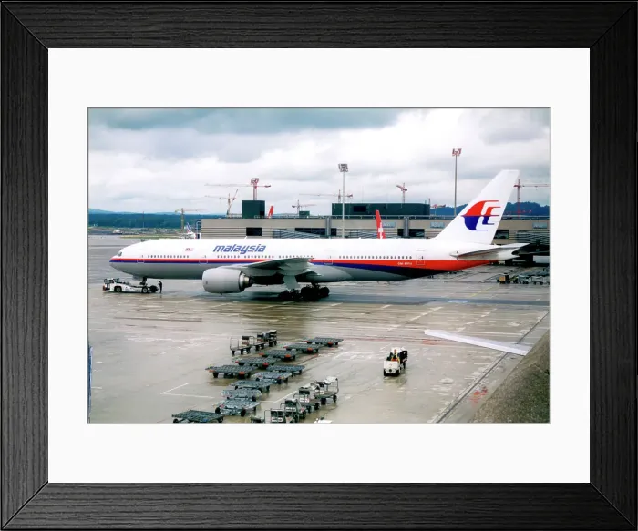 Framed Print : Boeing 777-2H6ER 9M-MRH Framed Print : Boeing 777-2H6ER 9M-MRH