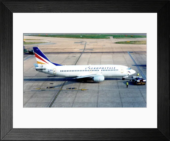 Framed Print : Boeing 737-3B3 F-GIXF Framed Print : Boeing 737-3B3 F-GIXF