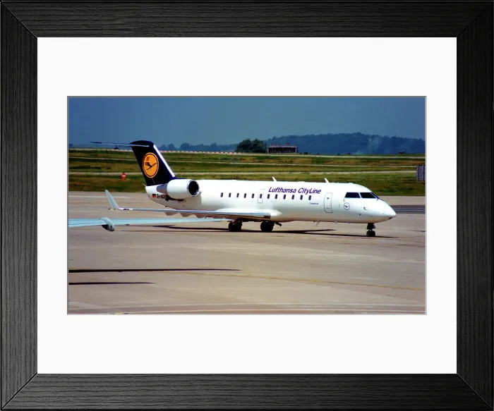 Framed Print : Canadair CRJ-200LR D-ACLG Framed Print : Canadair CRJ-200LR D-ACLG