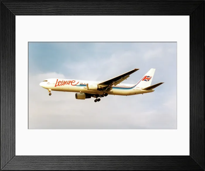 Framed Print : Boeing 767-39HER G-UKLH Framed Print : Boeing 767-39HER G-UKLH