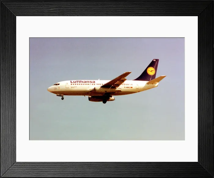 Framed Print : Boeing 737-230 D-ABFC Framed Print : Boeing 737-230 D-ABFC