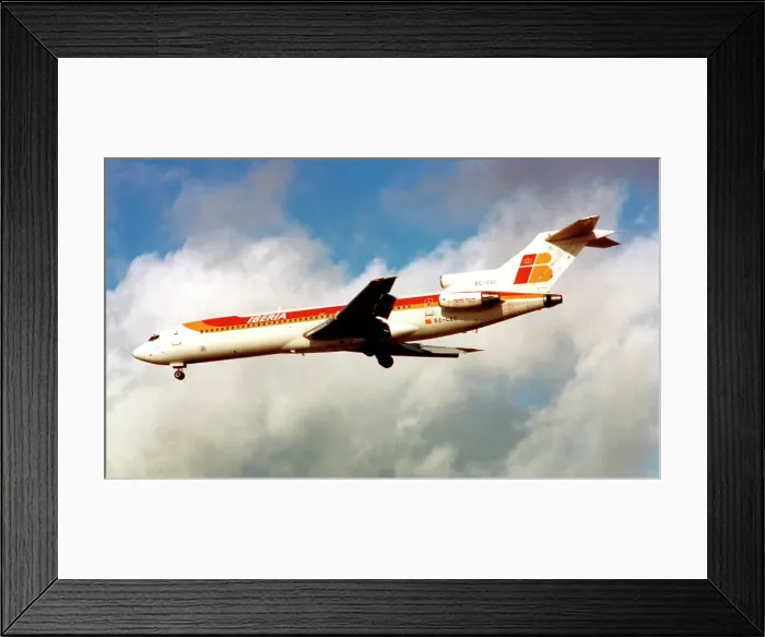 Framed Print : Boeing 727-256 EC-CBE Framed Print : Boeing 727-256 EC-CBE