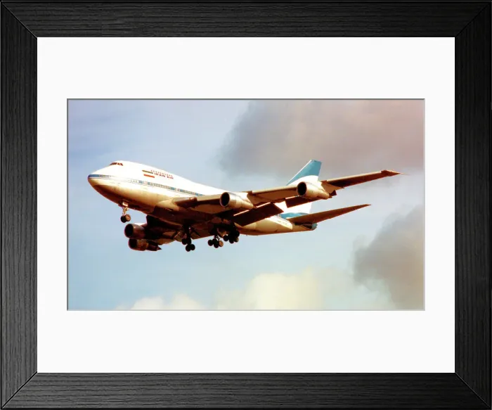 Framed Print : Boeing 747SP-86 EP-IAC Framed Print : Boeing 747SP-86 EP-IAC