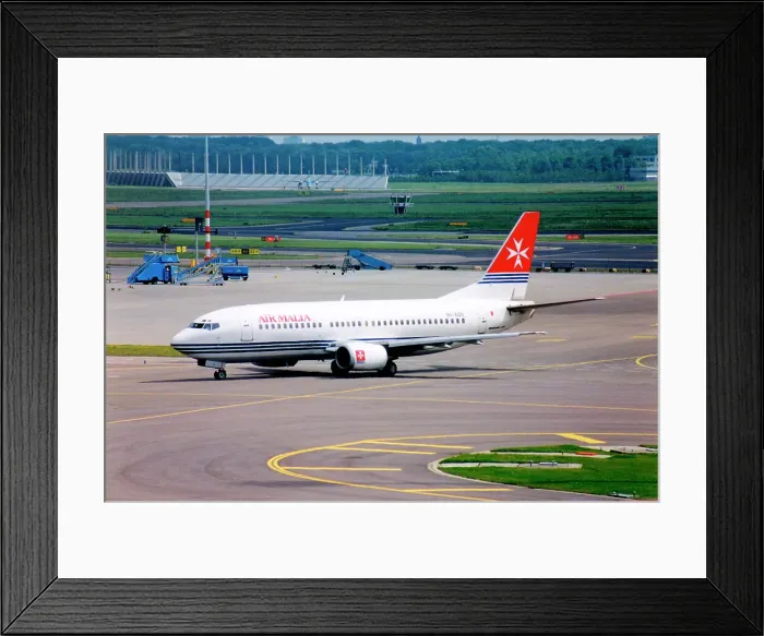 Framed Print : Boeing 737-382 9H-ADN Framed Print : Boeing 737-382 9H-ADN