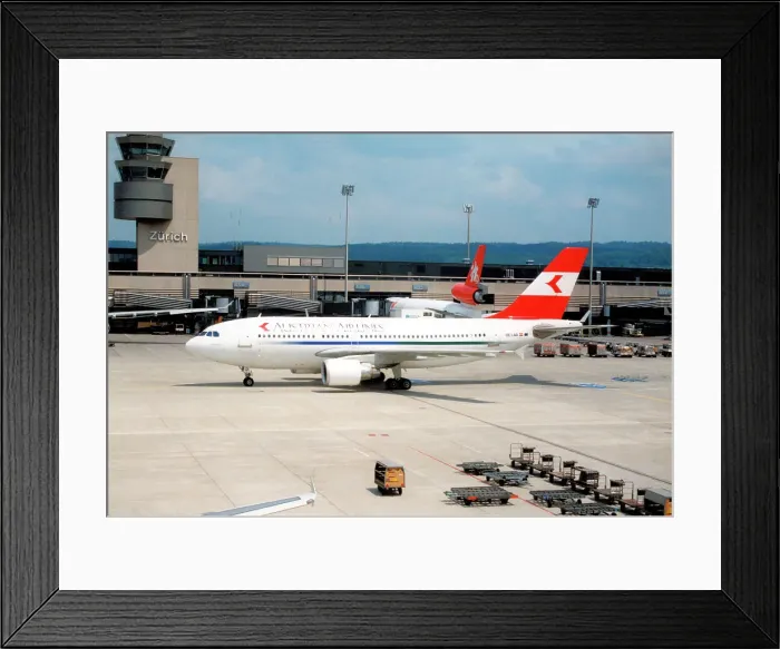Framed Print : Airbus A310-325 OE-LAD Framed Print : Airbus A310-325 OE-LAD