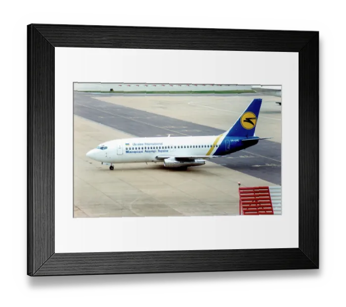 Framed Print : Boeing 737-247 UR-GAC Framed Print : Boeing 737-247 UR-GAC