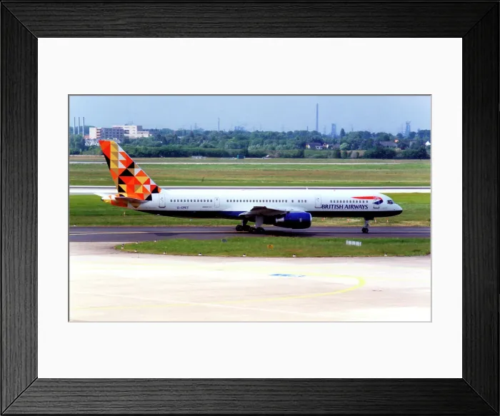 Framed Print : Boeing 757-236 (SF) G-CPET Framed Print : Boeing 757-236 (SF) G-CPET