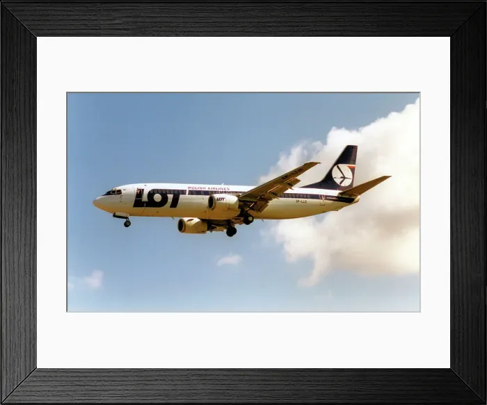 Framed Print : Boeing 737-45D SP-LLD Framed Print : Boeing 737-45D SP-LLD