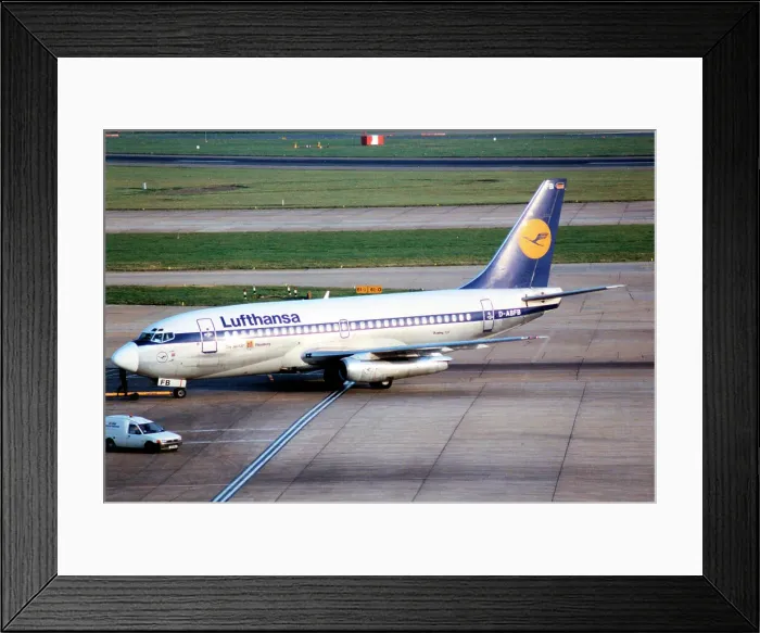 Framed Print : Boeing 737-230 D-ABFB Framed Print : Boeing 737-230 D-ABFB