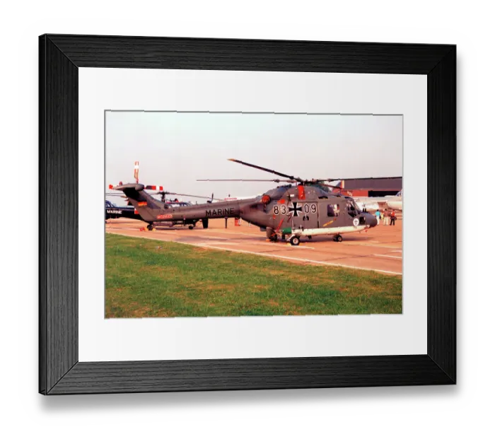 Framed Print : Westland Lynx Mk.88 83+09 Framed Print : Westland Lynx Mk.88 83+09