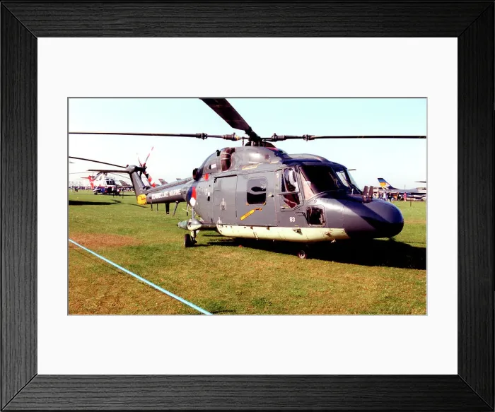 Framed Print : Westland SH-14B Lynx 283 Framed Print : Westland SH-14B Lynx 283