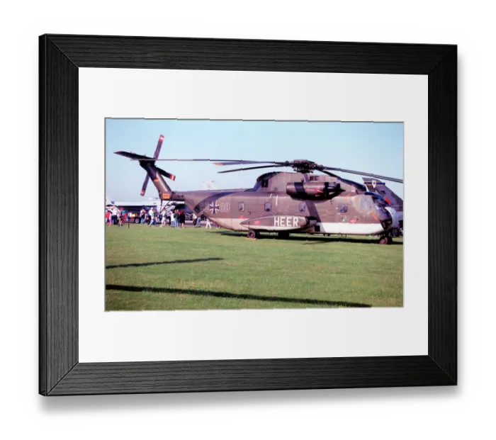 Framed Print : VFW-Fokker CH-53G Stallion 85+08 Framed Print : VFW-Fokker CH-53G Stallion 85+08