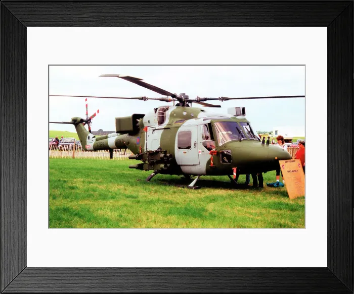 Framed Print : Westland Lynx AH.7 XZ199 Framed Print : Westland Lynx AH.7 XZ199
