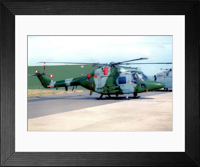Framed Print : Westland Lynx AH.7 XZ605 Framed Print : Westland Lynx AH.7 XZ605